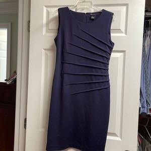 Navy sheeth dress